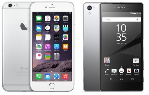 Что лучше: iPhone 6 или Sony Xperia Z5?