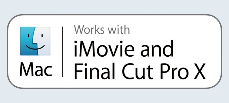 Поддержка iMovie и Final Cut Pro X