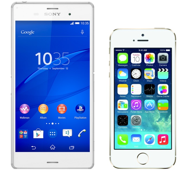 Выбор смартфона: Sony Xperia Z3 или iPhone 5S? - 1 фото